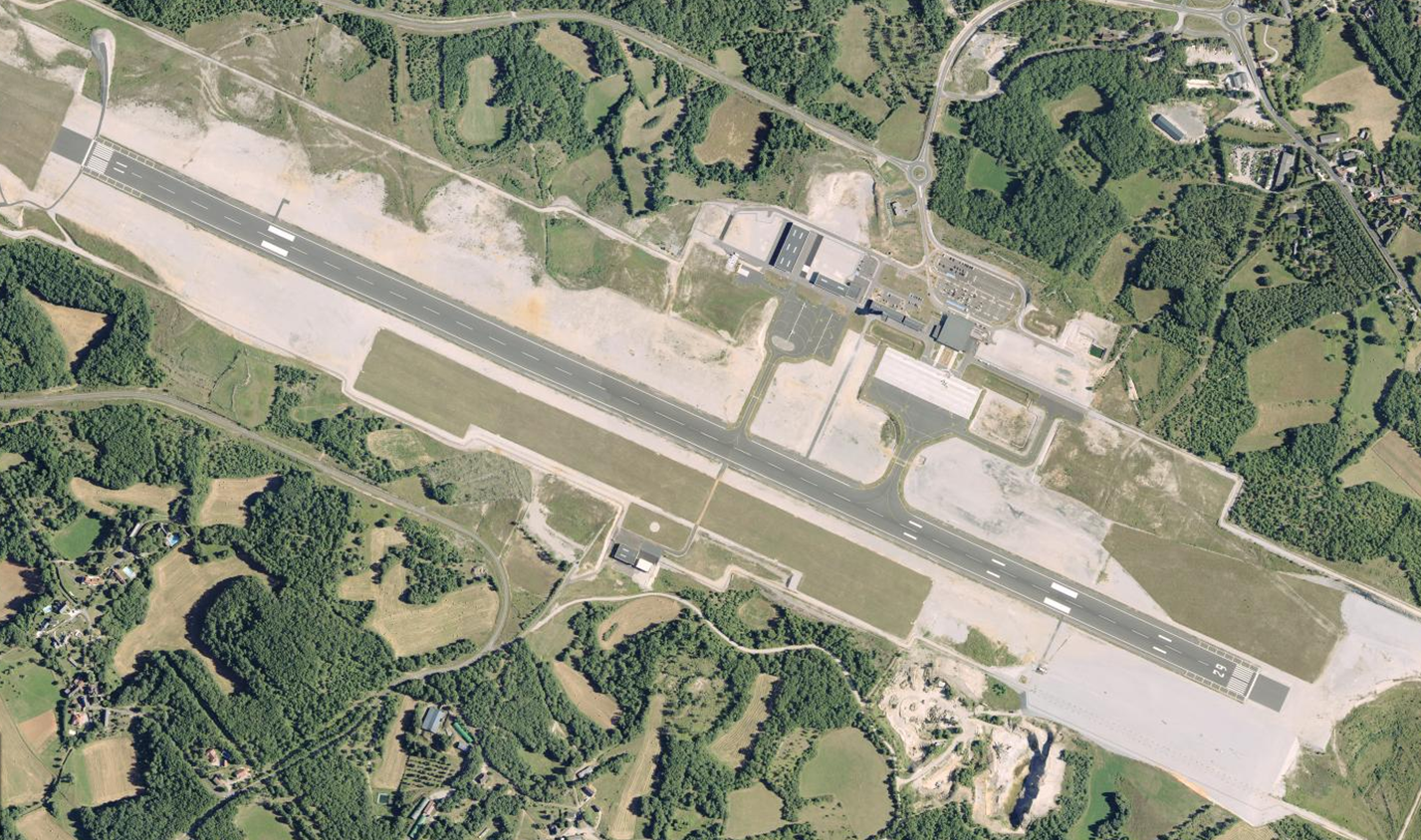 Se poser à Brive Aeroport Brive Vallée de la Dordogne